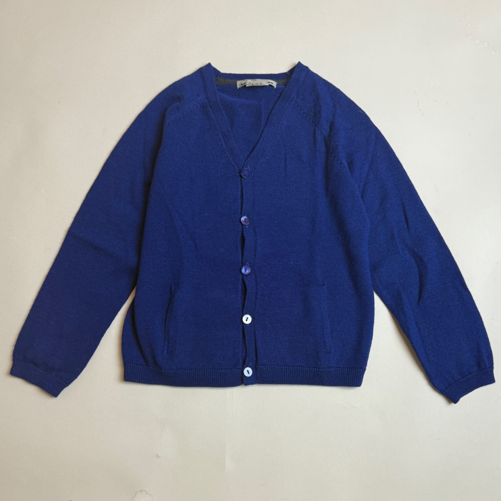 Bonpoint Royal Blue Boy’s Cardigan